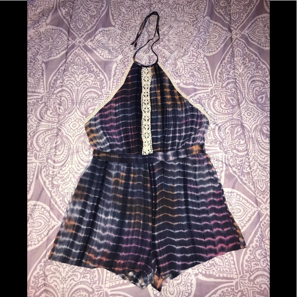 {Missguided} Tie-Dye Romper